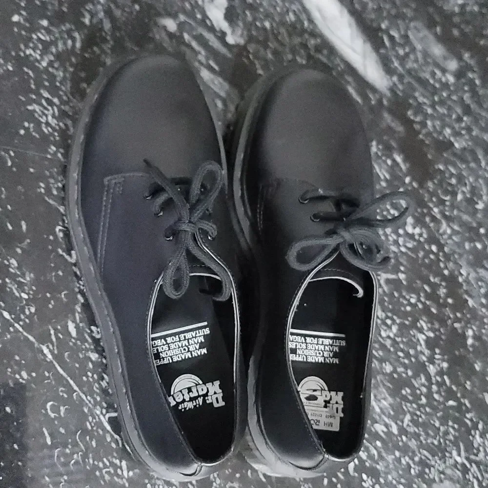 BRAND NEW Dr. MARTENS VEGAN 1461 QUAD MONO LOAFER